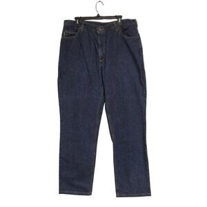 Carhartt Relaxed Fit 5 Pocket Jeans Mens Size 36x32 100% Cotton Denim Workwear